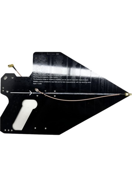 Ht8 Handlid Log Periodik Anten 0 1-12GHZ Sa6 Spektrum Analizörü Için Yön Bulma Anteni Son Derece Doğru (Yurt Dışından)