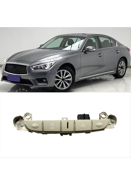 Yeni Çatı Işığı Kontrol Anahtarı Paneli 275537550324 Infiniti Q50 2016-2019 Araba Iç Tavan Işık Kontrol Düğmesi (Yurt Dışından) modelleri