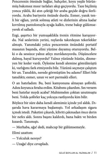 Selvi Boylum Al Yazmalım - Cengiz Aytmatov