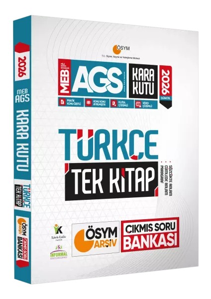 2026 Dgs Sözel Mantık Kara Kutu Ösym Çıkmış Soru Havuzu Bankası Konu Özetli Dijital Çözümlü