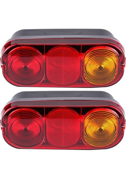 2x Excavator Arka Turn Sinyal Lambası Jcb 2cx 3cx 4cx Için Arka Fren Tail Lambası 12 ve 21 (Yurt Dışından)