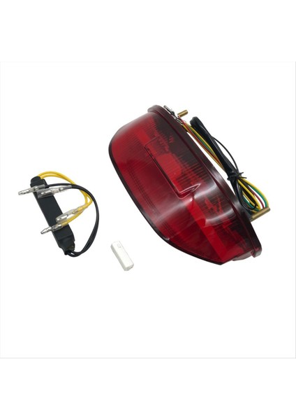 Motosiklet Arka Kuyruk Işık Fren Sinyalleri Honda CBR600RR F5 2013-2023 Aksesuarlar Için Entegre LED Işık - Kırmızı (Yurt Dışından)