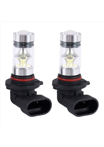 2x 6000K Süper Beyaz H10 9045 9145 9140 100W 1200LM LED Sis Ampul Projektör Sürüş Drl (Yurt Dışından) modelleri