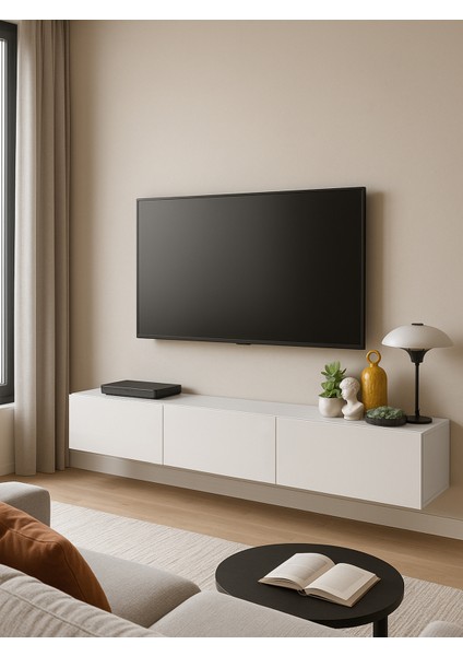 Cercei Tv Ünitesi Beyaz