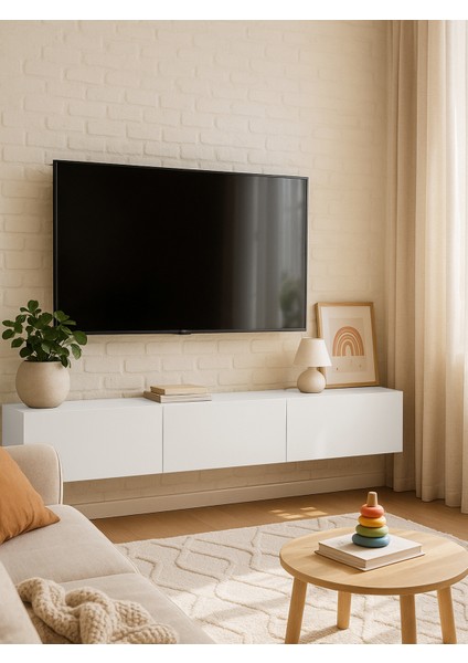 Cercei Tv Ünitesi Beyaz