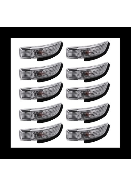 10X Dikiz Aynası Dönüş Sinyali Toyota Corolla Için Işık Lambası Camry Yaris Prius C Avalon Scion Için 81740-52050 (Yurt Dışından)