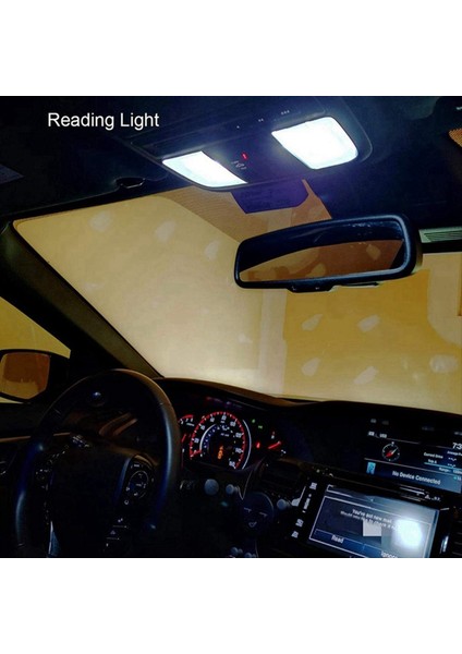 40PCS 6000K Canbus T10 168 194 W5W Dome Lisans Yan Işaretleyici LED Ampul Beyaz (Yurt Dışından) modelleri