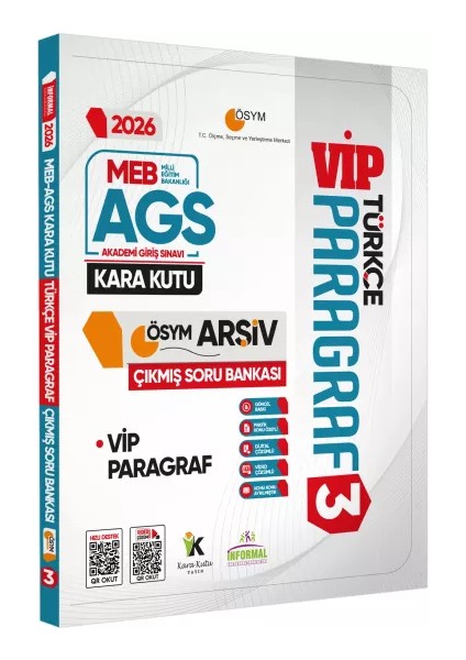 2026 Meb Ags Türkçenin Kara Kutusu Paragraf 2 Karma Ösym Çıkmış Soru Bankası Konu Özetli Çözümlü
