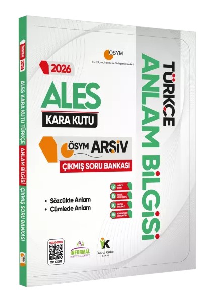 2026 Ales Türkçenin Kara Kutusu Paragraf 3 Vip Ösym Çıkmış Soru Havuzu Bankası Dijital Çözümlü