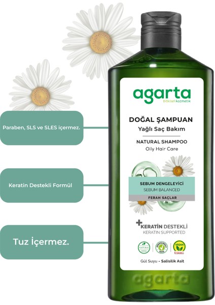 Doğal Yağlı Saç Bakım Şampuanı 400 ml fiyatları