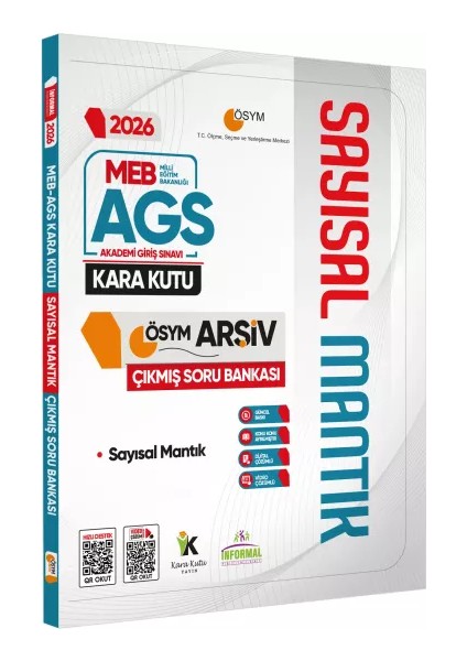 2026 Meb Ags Matematik Kara Kutusu 2.cilt Problemler Ösym Çıkmış Soru Bankası Özetli Dijital Çözümlü