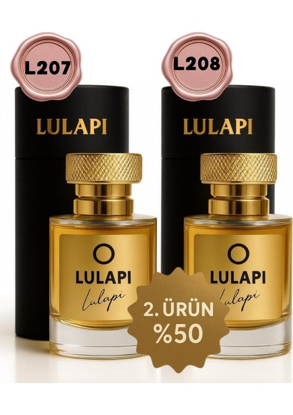L207 See & L208 Vanilla 28 | 2’li Kadın Parfüm Seti | Kalıcı, Tatlı & Vanilyalı Koku – Özel Set