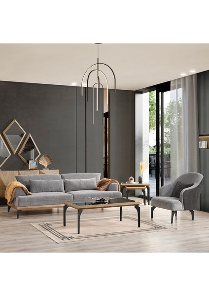 Piramit Koltuk Takımı 3+1