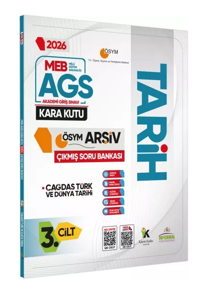 2026 Meb Ags Tarihin Kara Kutusu 2.cilt Ösym Çıkmış Soru Havuzu Bankası Konu Özetli Dijital Çözümlü