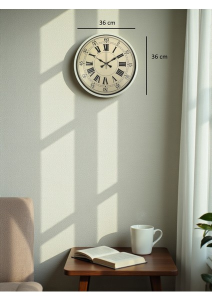 36 cm Dekoratif Duvar Saati fırsatları