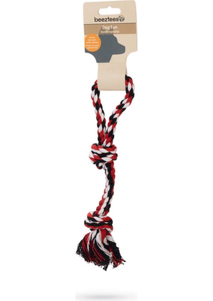 Mtxdpn Beeztees Köpek Oyuncağı, Çift Düğümlü Diş Ipi, Tutamaçlı, 25CM, 70GR fiyatları