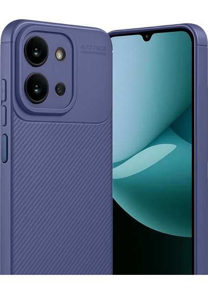 Redmi 15C 4g Kılıf Karbon Desenli Şık Darkon Premium Silikon Kapak modelleri