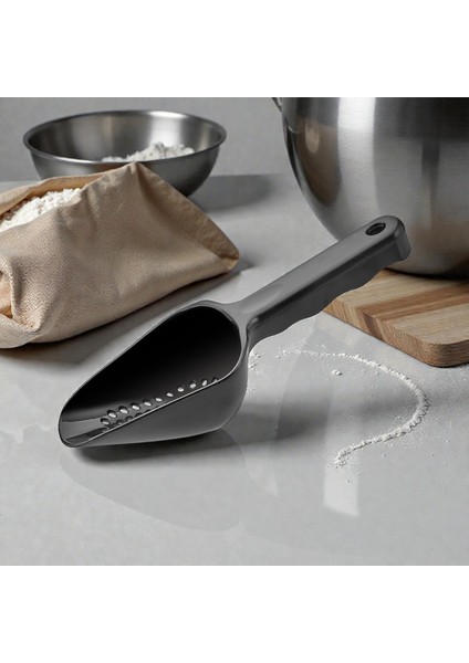 Pc Delikli Kürek 180 ml - Kırılmaz, Hijyenik, Profesyonel Mutfak Küreği - Un, Şeker, Buz ve Gıda Küreği fiyatları