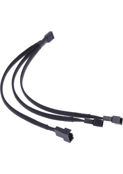 Primex PX-4303 4 Pin To 3x Fan Çoklayıcı Y Pwm Çoklayıcı Splitter Kablosu