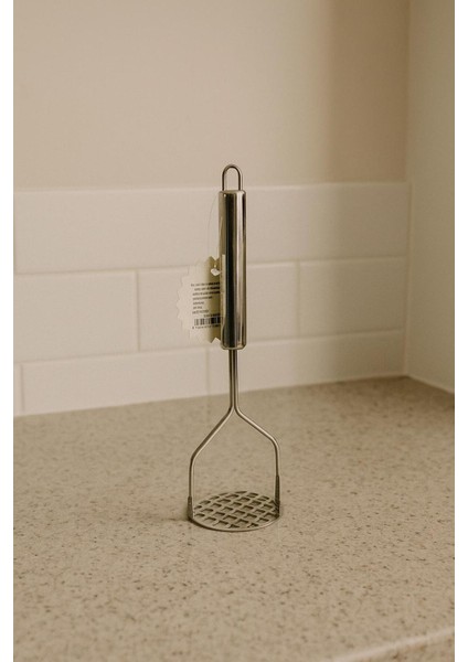 Patates Ezici Lüks Paslanmaz Metal Patates Ezici Püre Yapıcı Çeyizlik