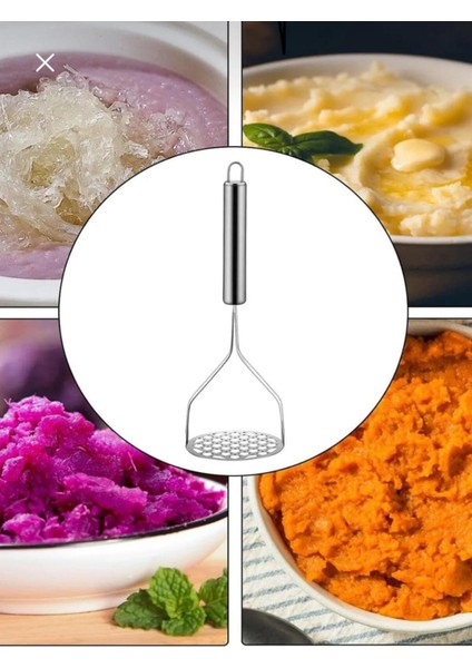Patates Ezici Lüks Paslanmaz Metal Patates Ezici Püre Yapıcı Çeyizlik fırsatları