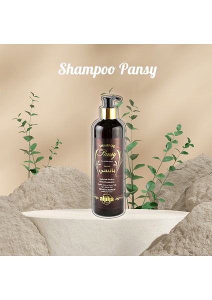 Keratin Bal ve Nane Özlü Şampuan – Tüm Saç Tipleri Için – Nemlendirici ve Onarıcı – 400 ml