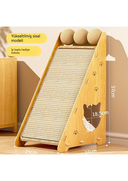 Dikey Kedi Çizme Kurulu Oyuncak Kedi Yuvası (Yurt Dışından)