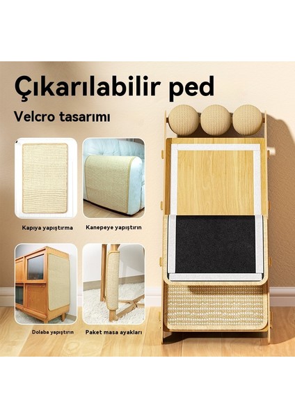 Dikey Kedi Çizme Kurulu Oyuncak Kedi Yuvası (Yurt Dışından) fırsatları