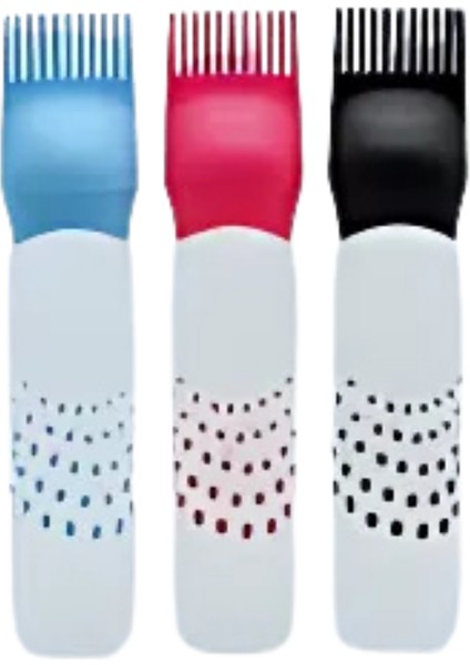 Pratik Hazneli Taraklı Saç Boyama Şişesi