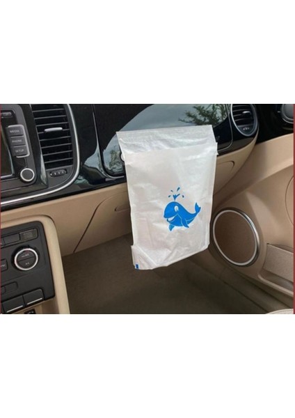 Oto Araç Içi -3 Adet-Kendinden Yapışkanlı Çöp Torbası Temizlik Atık Poşeti -Made In Türkiye fırsatları