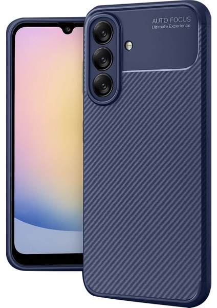 Samsung Galaxy A17 5g Kılıf Karbon Desenli Şık Darkon Premium Silikon Kapak