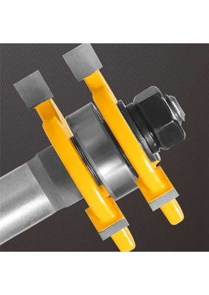 2pcs 12 7mm Shank Ortak Montaj Yönlendirici Bit Set Dil ve Oluk T-Yuvası Kesme Aletleri Için T-Yuvası Kesici (Yurt Dışından) modelleri