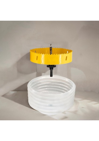 Gömme Işıkları Için 6-19/64 Delik Testere Gömme Aydınlatma Için Delik Testere Toz Kasesi 6in Içerir 3/8in Hex Shank &amp Sds Artı Arbor (Yurt Dışından) indirimleri