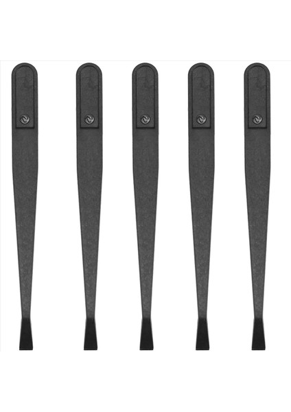 5 Adet Manuel Alet Siyah Plastik Düz Uç Anti-Statik Cımbız 12CM Uzunluğunda (Yurt Dışından) fiyatları