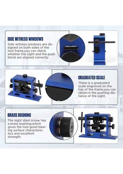 Sight Push Aracı Monte Edilebilir Evrensel Arka Itme Aracı Tanık Pencereleri Dovetailed Araba Modifikasyonu Görme Araçları (Yurt Dışından) fiyatları