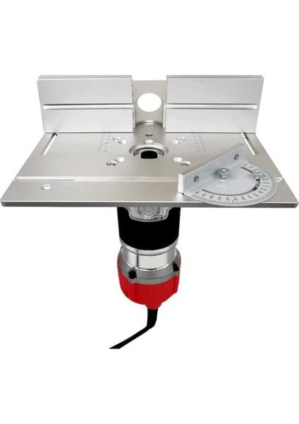 Yönlendirici Tablosu Ekleme Plakası Ahşap Işleme Tezgahları Için Geter Göstergesi Masa Saw Çok Fonksiyonlu Düzeltme Gravür Makinesi A (Yurt Dışından) indirimleri