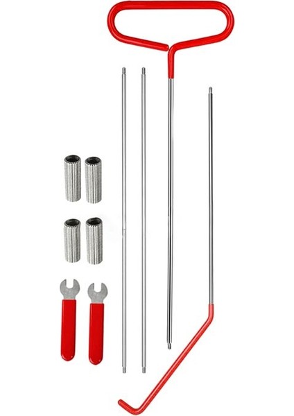 Araba Uzun Mesafeli Kanca Alet Paslanmaz Çelik Kutup Araba Kendi Kendine Sürüş Acil Durum Alet Rocker Alet Kiti (Yurt Dışından) indirimleri