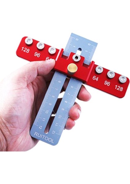 Matkap Kılavuzu Punch Bulucu Şablon Cetveli Dolap Sap ve Çekme Deliği Yumruk Aracı Için Ayarlanabilir Ahşap Işçilik Donma Bulucu (Yurt Dışından) modelleri