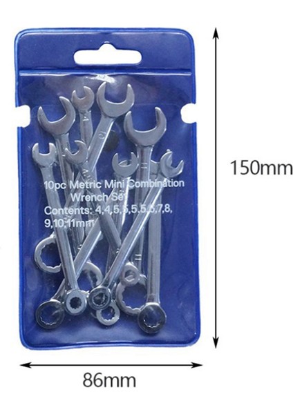 20PCS Mini Mühendis Anahtarı Çift Kafa Ofset Yüzük Sizin (Yurt Dışından) modelleri