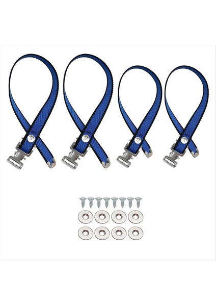 4pcs Alçıpan Çıtır Kayışlar Ayarlanabilir Alçıpan Ayak Bandı Kayışları Kiti Çıta Için Yedek Parça (Yurt Dışından) fırsatları