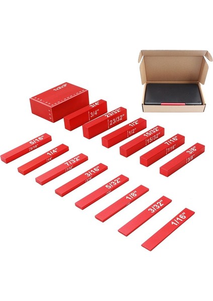 Ayar Blok Yükseklik Gösterge Kiti Yükseklik Gösterge Seti Alüminyum Alaşım Pas Dayanıklı Katı Montaj Çubuğu (Kırmızı) (Yurt Dışından) fiyatları