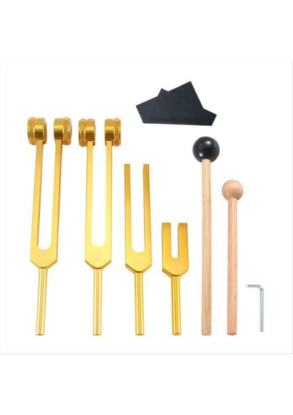 4pcs Tuning Fork Seti Müzik Çakra Için Çatal Tuning Ses Terapisi Vücudu Zihni ve Ruhu Mükemmel Uyumda Tutun (Yurt Dışından) fiyatları