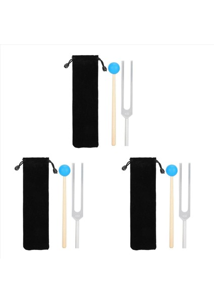 3x 432 Hz Tuning Fork Ses Iyileştirici Aletler Klinik Sınıf Sinir/duyusal Mükemmel Şifa Müzik Enstrümanı (Yurt Dışından)