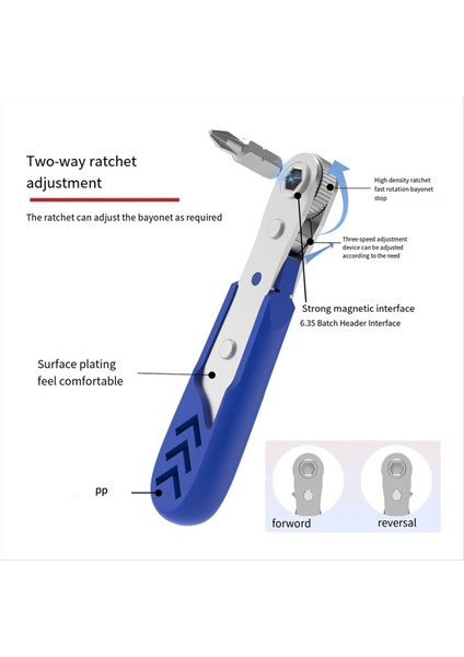 22IN1 Profesyonel Cırcırlama Tornavida Seti 36 Dişli Mini Cırcır Anahtarı Düşük Profil Cırcır Sağ Açılı Tornavida (Yurt Dışından)