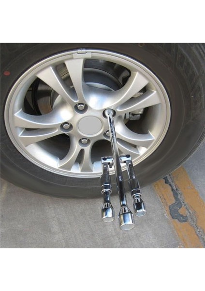 Katlanabilir Anahtar Arabası Lastik Anahtarı Soketi Anahtarı Evrensel Lastik Değişim Aracı (Yurt Dışından) indirimleri