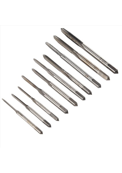 10PCS Hss M1 M1 2 M1 4 M1 6 M1 7 M1 8 M2 M2 5 M3 M3 5 Mını Tap Matka Bilimi Makine Makine Metrik Işlem Işleme Tap Tap Set Vıck Tap (Yurt Dışından) indirimleri