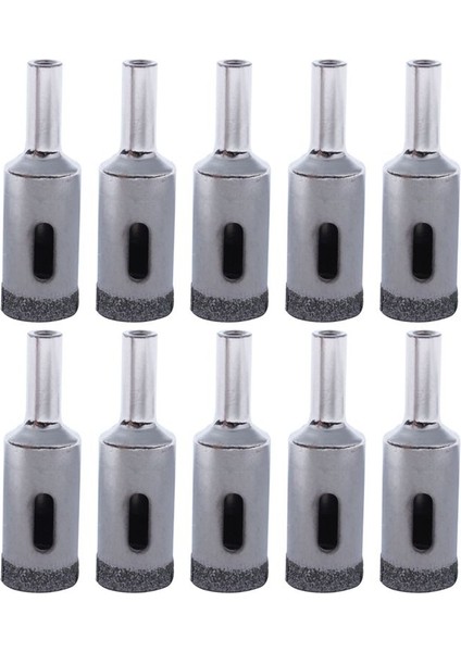 10X Elmas Parçacıkları Kaplamalı Matkap Ucu Seramik Karo 16MM Dia Cam Delik Testere (Yurt Dışından)