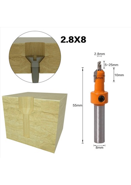 6 Pcs Counterk Matkap Bit Seti Ahşap Delik Matkap Bit Kereste Ahşap Çalışma Matkap Bitleri Ahşap Vida Kesici Için Hex Anahtarı (Yurt Dışından) indirimleri