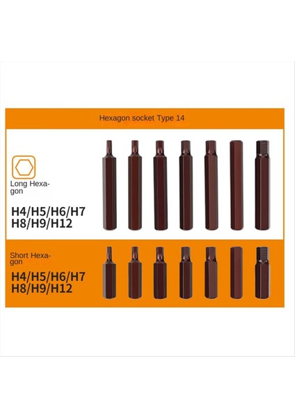 Yaralarla Iç Altıgen Parti Grubu Yaralar On Iki Erik Çiçek Kombinasyonu Oto Onarım Araçları (Yurt Dışından)