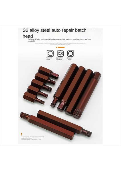 Yaralarla Iç Altıgen Parti Grubu Yaralar On Iki Erik Çiçek Kombinasyonu Oto Onarım Araçları (Yurt Dışından) indirimleri